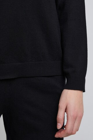 PULZ Jeans Sweater 'Sara' in Black