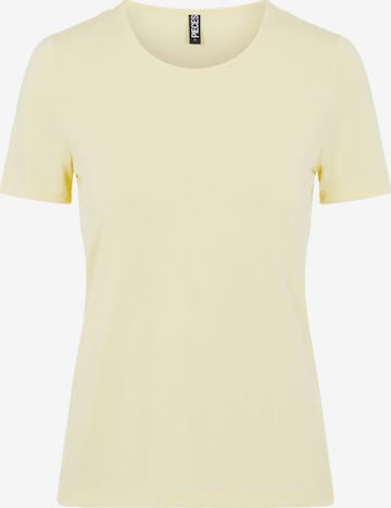 T-shirt 'Kamala' PIECES en jaune : devant