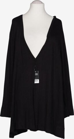Ulla Popken Strickjacke 11XL in Schwarz: Vorderseite