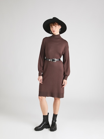 Soft Rebels Knit dress 'Lea' in Brown
