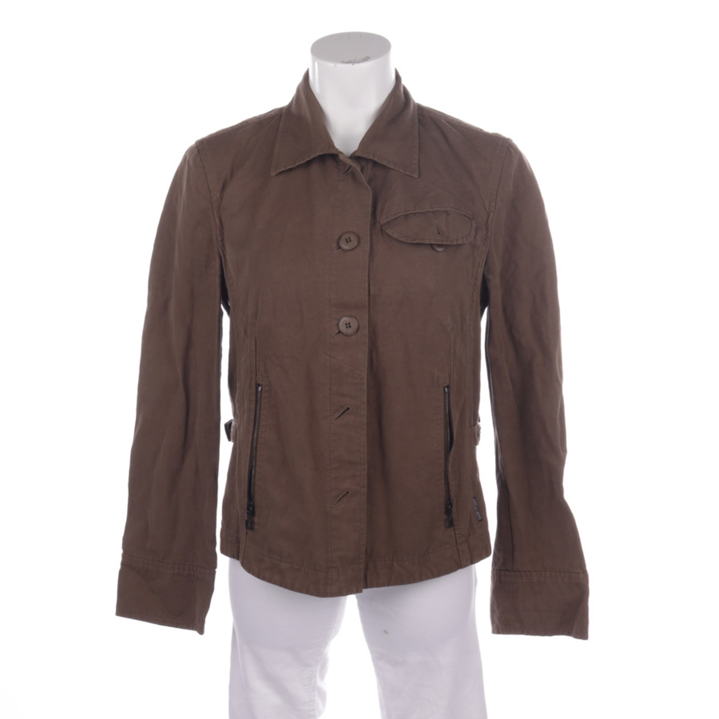 Marc Cain Übergangsjacke S in Braun: Vorderseite