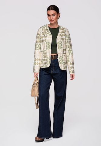 Ombre Between-season jacket in White