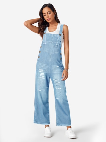 mėlyna Imily Bela Laisvas Džinsinis kombinezonas: priekis