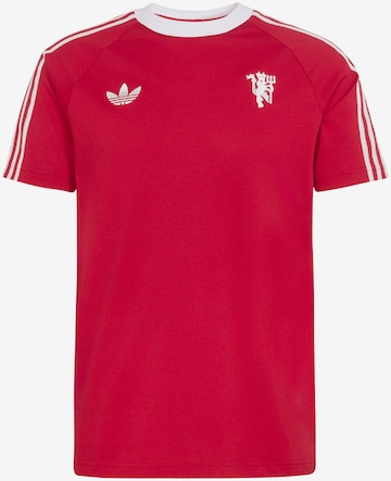 raudona ADIDAS PERFORMANCE Sportiniai marškinėliai 'MUFC': priekis