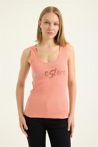 HOME STORE Top in Oranje: voorkant