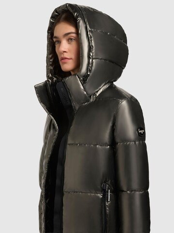 Manteau d’hiver ' Haya Shiny-YM ' khujo en marron