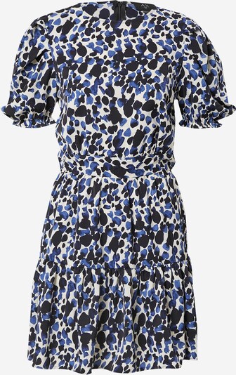 AX Paris Kleid 'DA1017' in blau / schwarz / weiß, Produktansicht