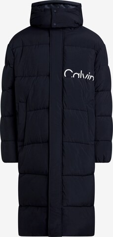 Cappotto di mezza stagione 'ESSENTIALS' di Calvin Klein Jeans in nero: frontale