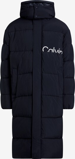 Calvin Klein Jeans Overgangsfrakke 'ESSENTIALS' i sort / hvid, Produktvisning