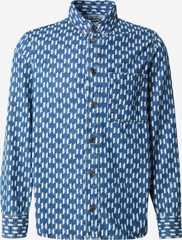 Karl Lagerfeld Regular Fit Paita värissä sininen: etupuoli