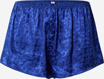 Hunkemöller Pajama pants 'Nyakim' in Blue: front