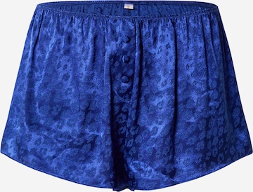 Hunkemöller Pajama pants 'Nyakim' in Blue: front