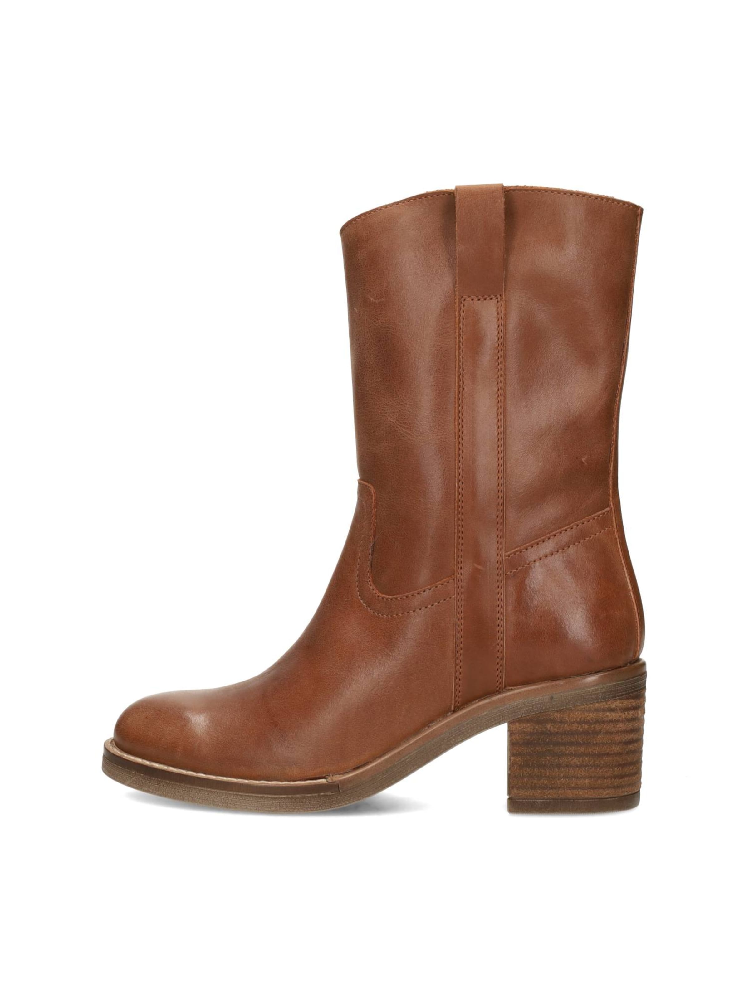 PS Poelman Boots 'Lina' in Brown: front