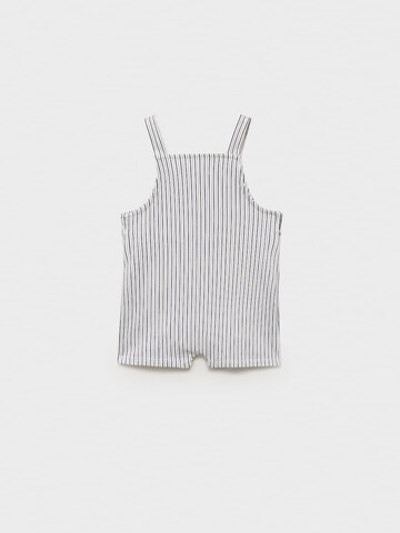Regular Salopette 'DUNGAREES MARINE' MANGO KIDS en blanc