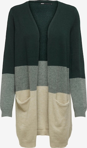 ONLY Knit Cardigan 'Queen' in Green: front