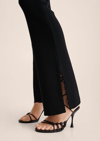 évasé Pantalon 'Venus' MANGO en noir