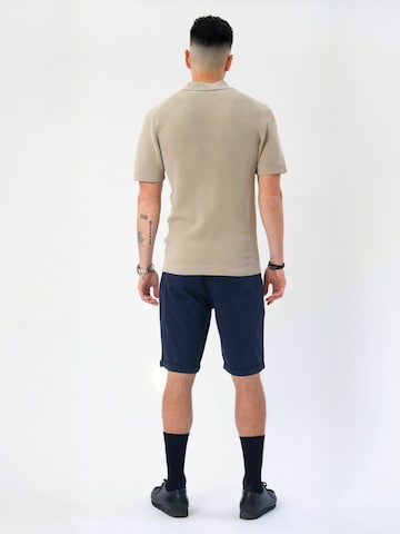 TEESHOPPEN - Ajuste regular Camisa ' Polo ' en beige