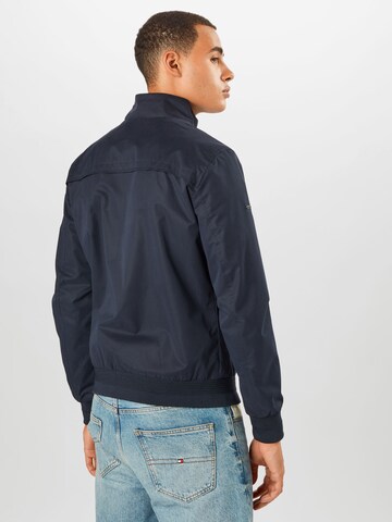 Superdry Tapered Overgangsjakke 'Iconic Harrington' i blå