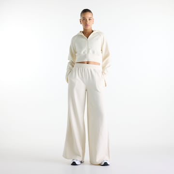 new balance Wide leg Broek 'Brushed Coastal Fleece Pant' in Wit