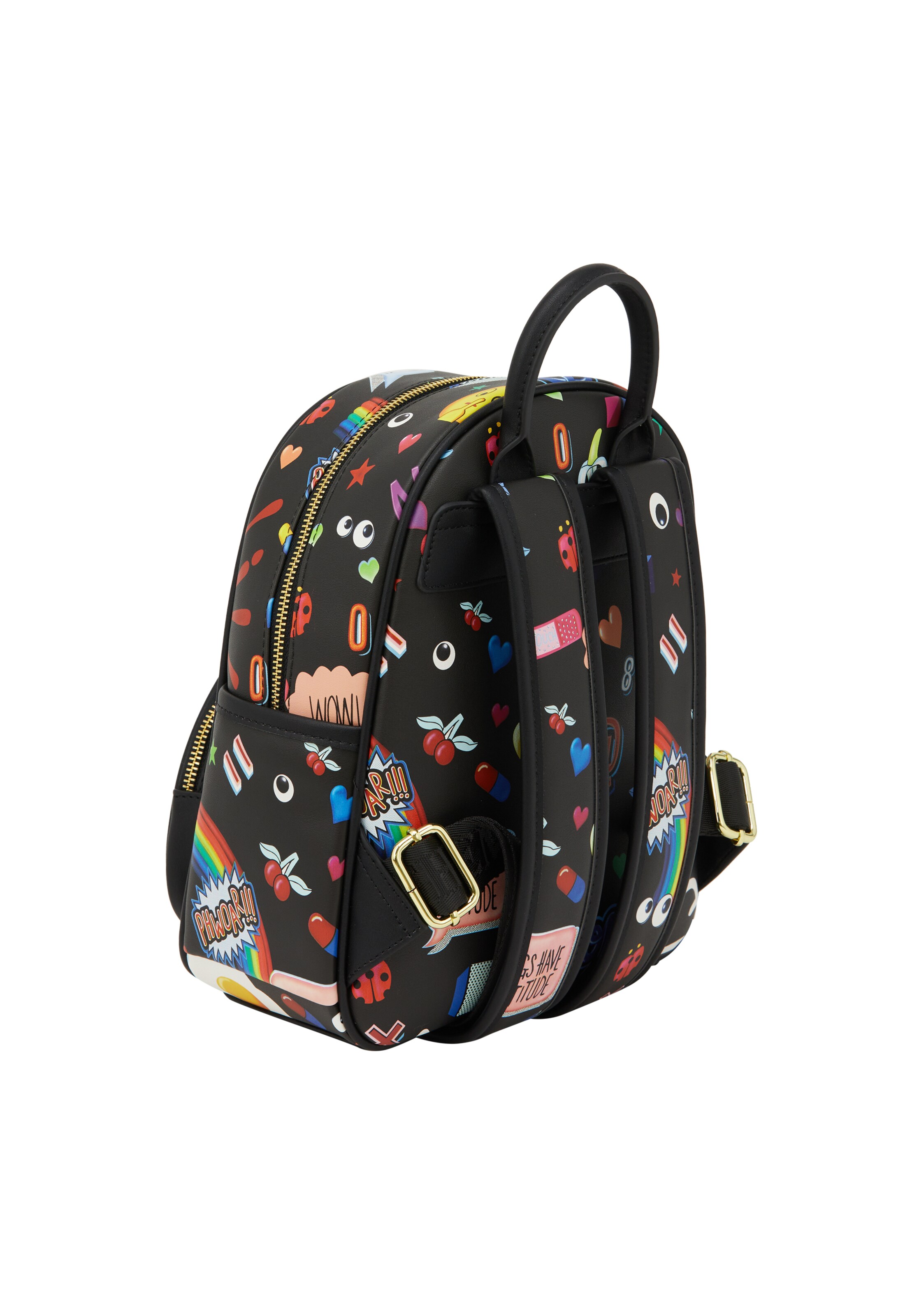 MYMO Reppu 'Eyetheme' värissä musta