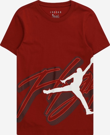 Jordan T-shirt 'MESH FLIGHT' i röd: framsida
