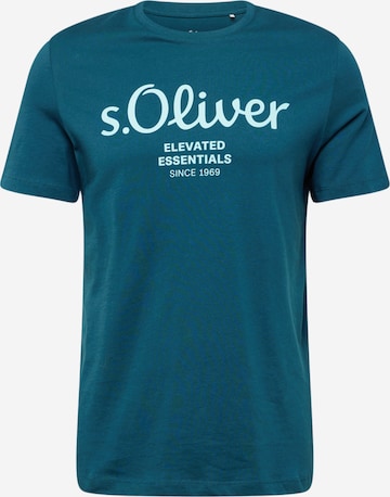 s.Oliver T-Shirt in Grün: predná strana