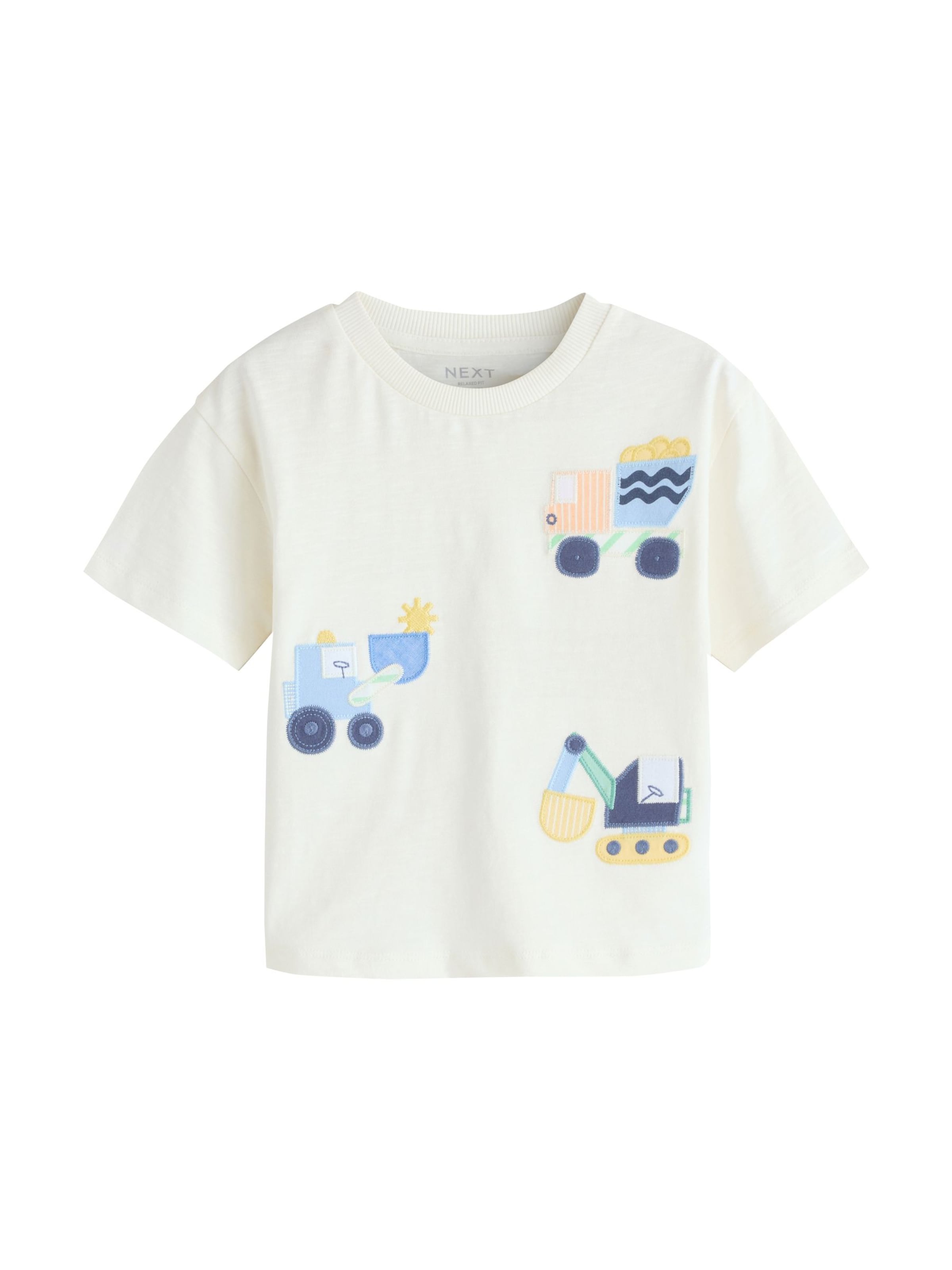 Next Shirt in Beige: voorkant