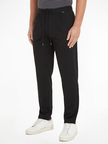 Calvin Klein Loosefit Chinohose in Schwarz