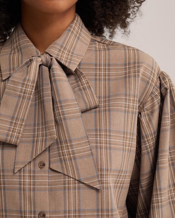 WE Fashion - Blusa en marrón