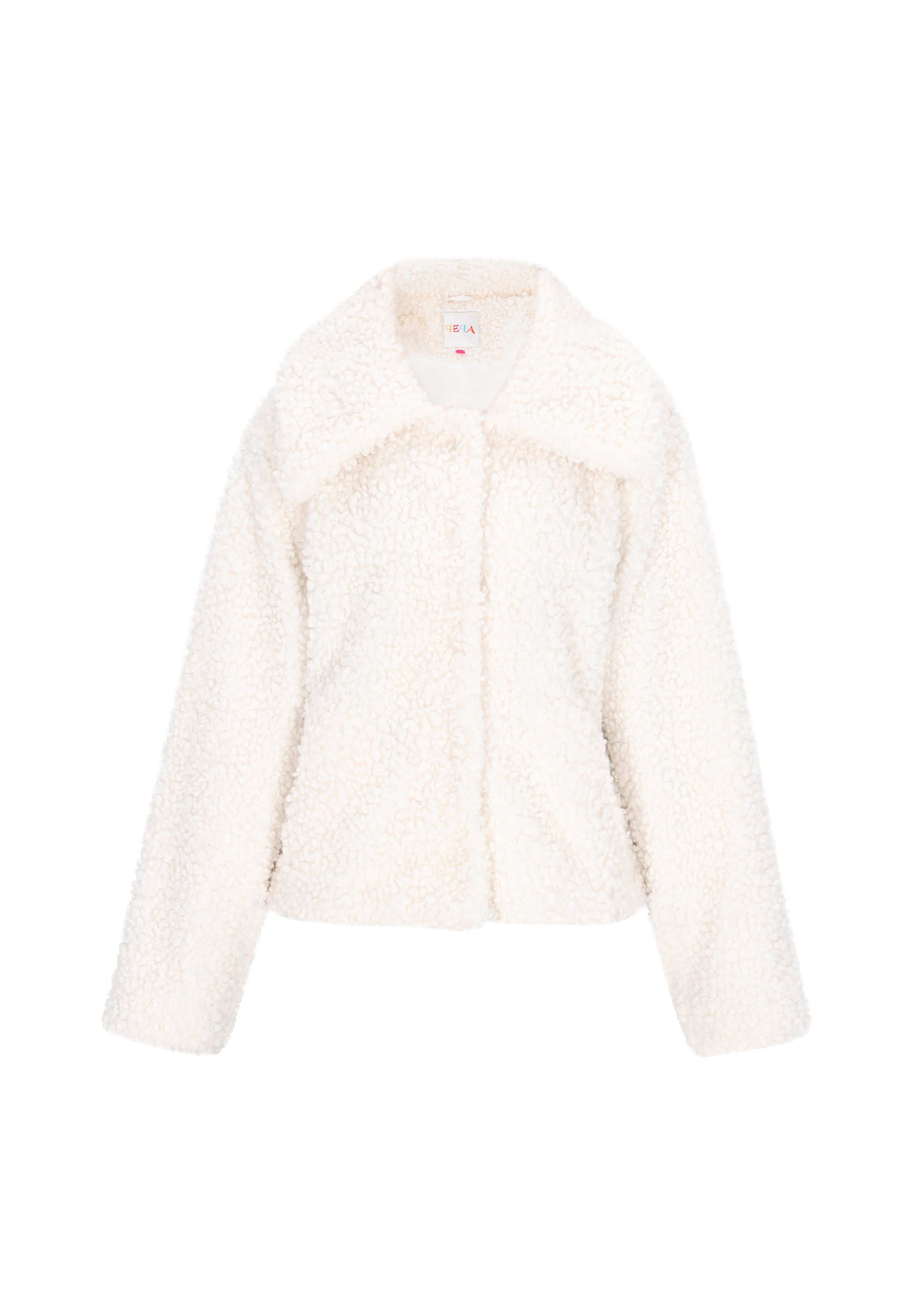 IZIA Přechodná bunda 'Fashion Look' – bílá: přední strana