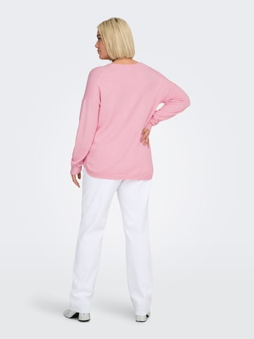 ONLY Carmakoma Pullover 'CARMargareta' in Pink