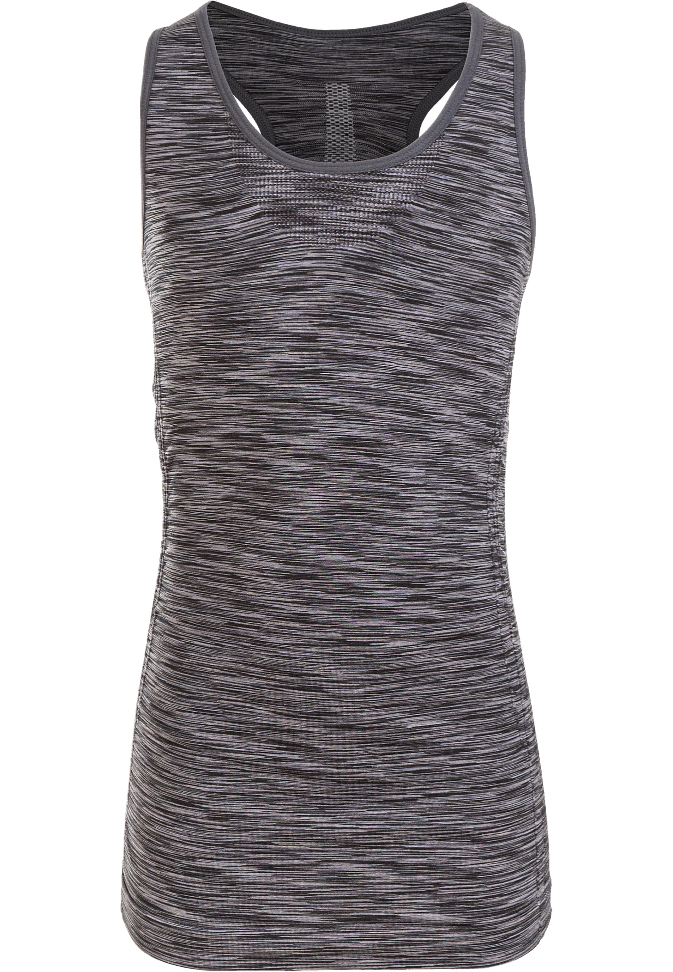 ENDURANCE Sporttop 'Acir' in Schwarz: Vorderseite