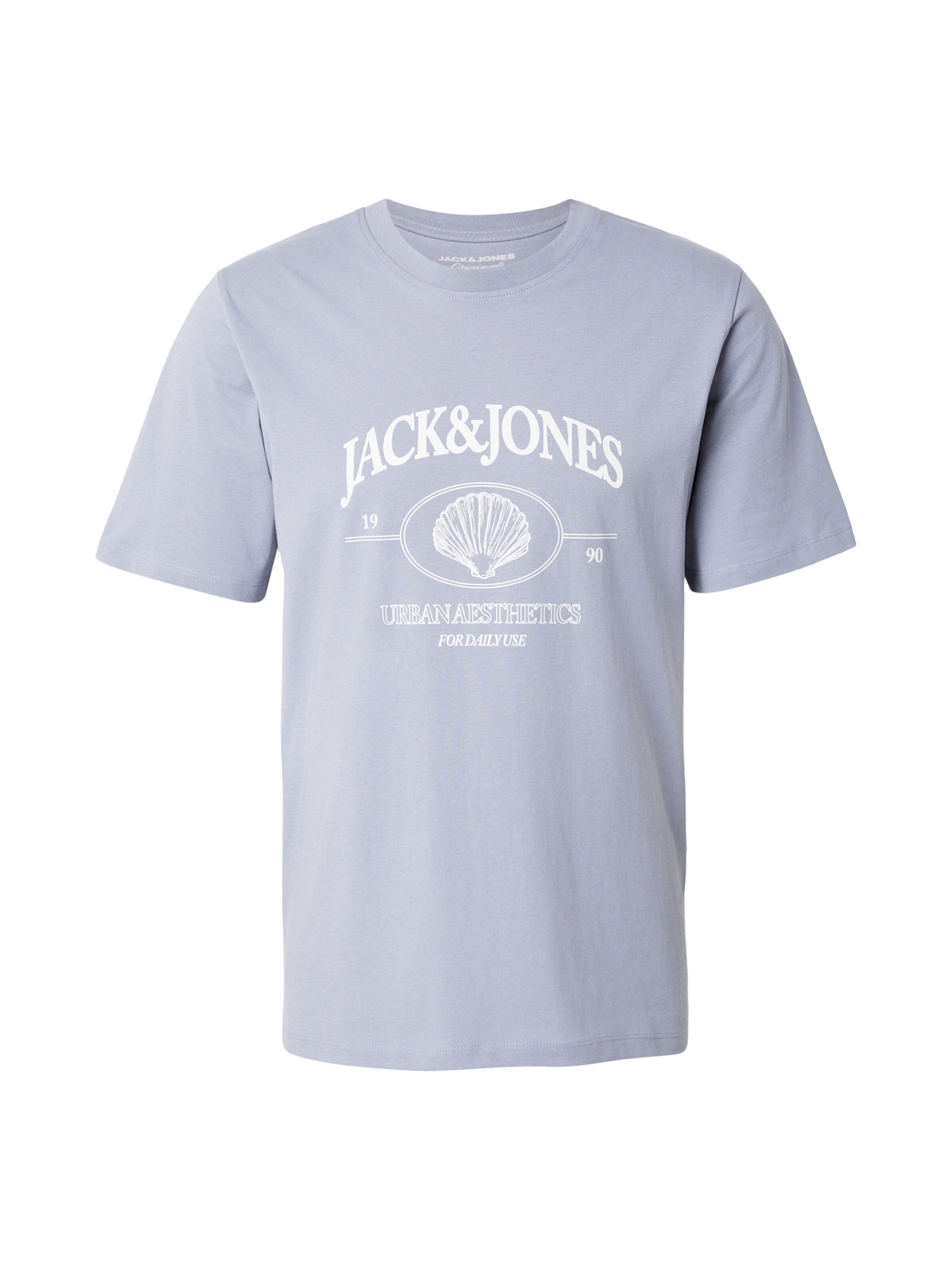 JACK & JONES T-Shirt 'JORNANTUCKET' in opal / weiß, Produktansicht