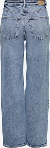 ONLY Wide leg Jeans 'Juicy' in Blauw