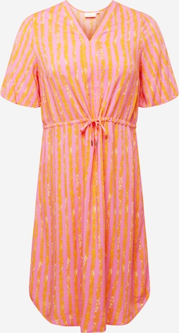 Robe 'MARRAKESH ' ONLY Carmakoma en rose : devant