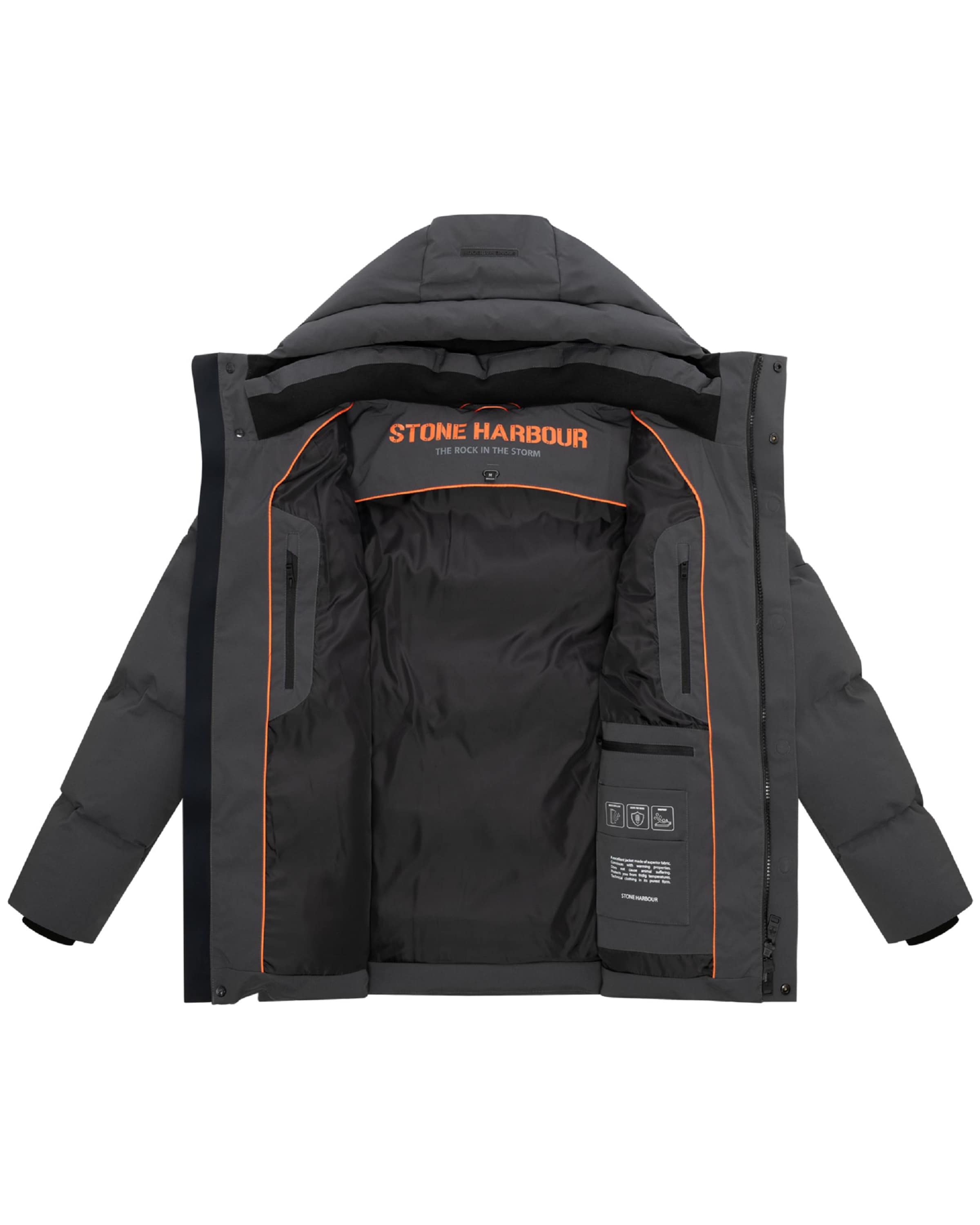 Giacca funzionale 'Taviaan XX' di STONE HARBOUR in grigio