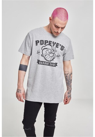 Merchcode - Camiseta en gris: frente