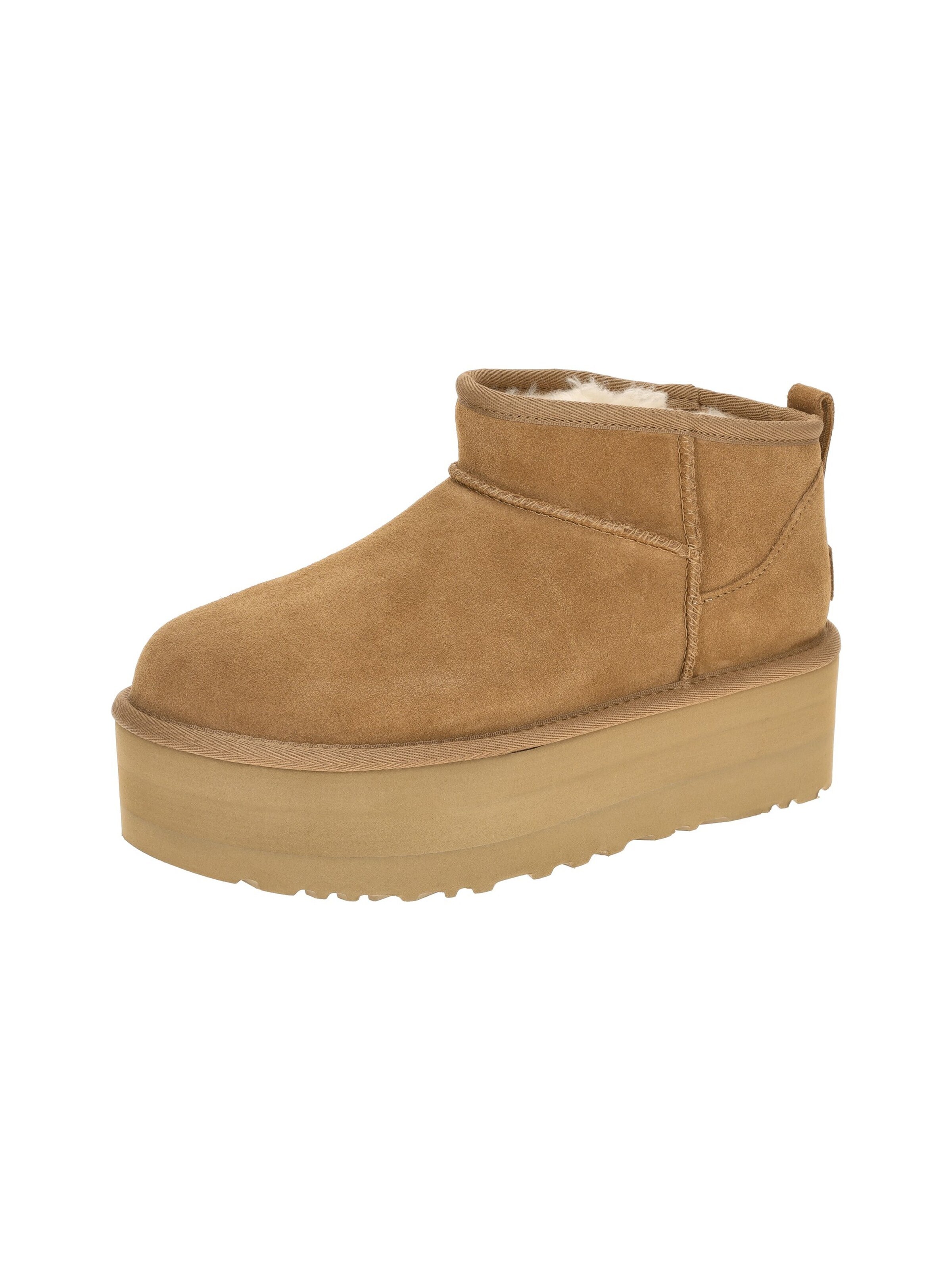 UGG Boots 'UGG Classic Ultra Mini Platform Stiefel braun chestnut'‌‌‌‌‌ in Braun: Vorderseite