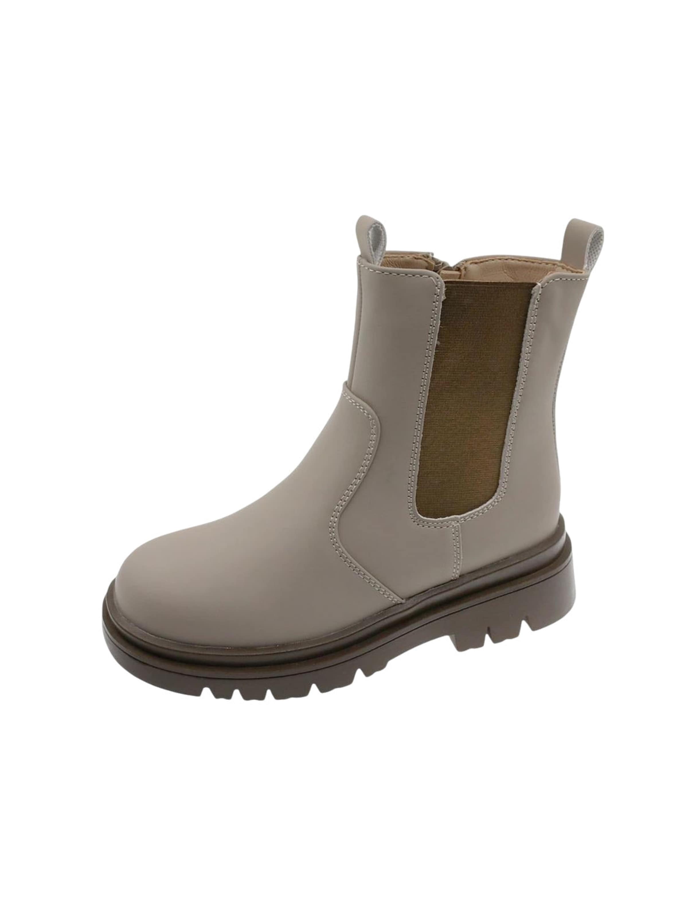 Beppi Boots 'High Boot' in Beige: front