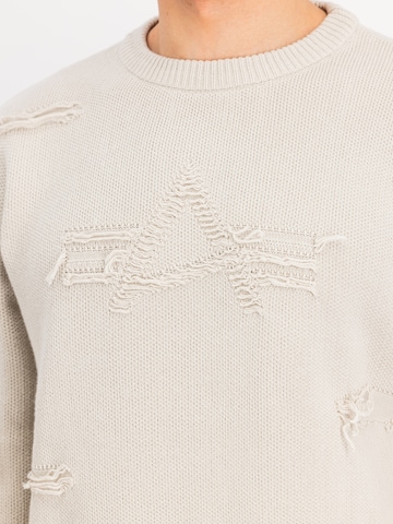 Sweat-shirt ALPHA INDUSTRIES en beige