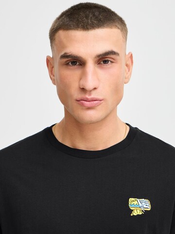 !Solid - Camiseta ' SDOWENS ' en negro