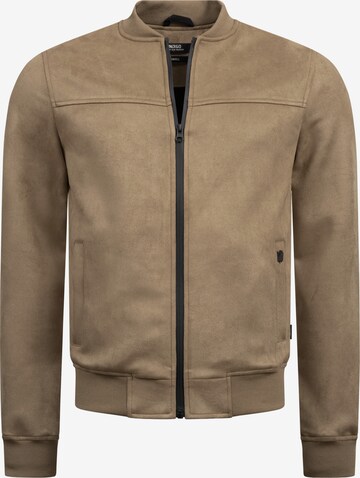 INDICODE JEANS Übergangsjacke 'Ibon' in Beige: predná strana