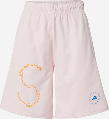 Loosefit Pantalon de sport ADIDAS BY STELLA MCCARTNEY en rose : devant