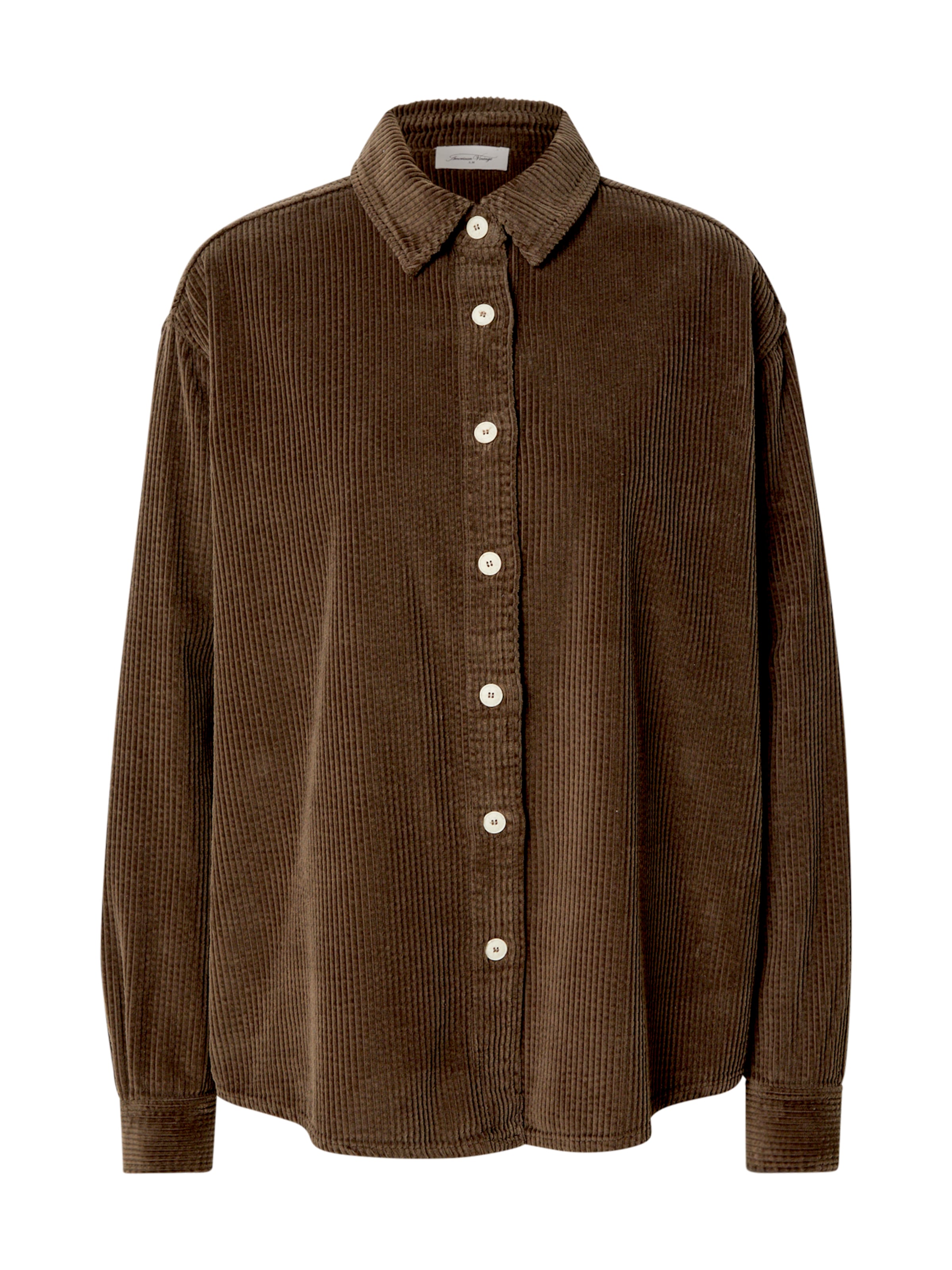 AMERICAN VINTAGE Блуза 'PADOW' в кафяво: отпред