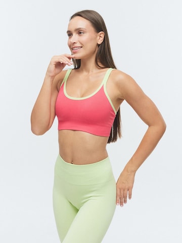 DRILLS Apparel Bustier Sport bh 'VIVID Duo Bra' in Roze