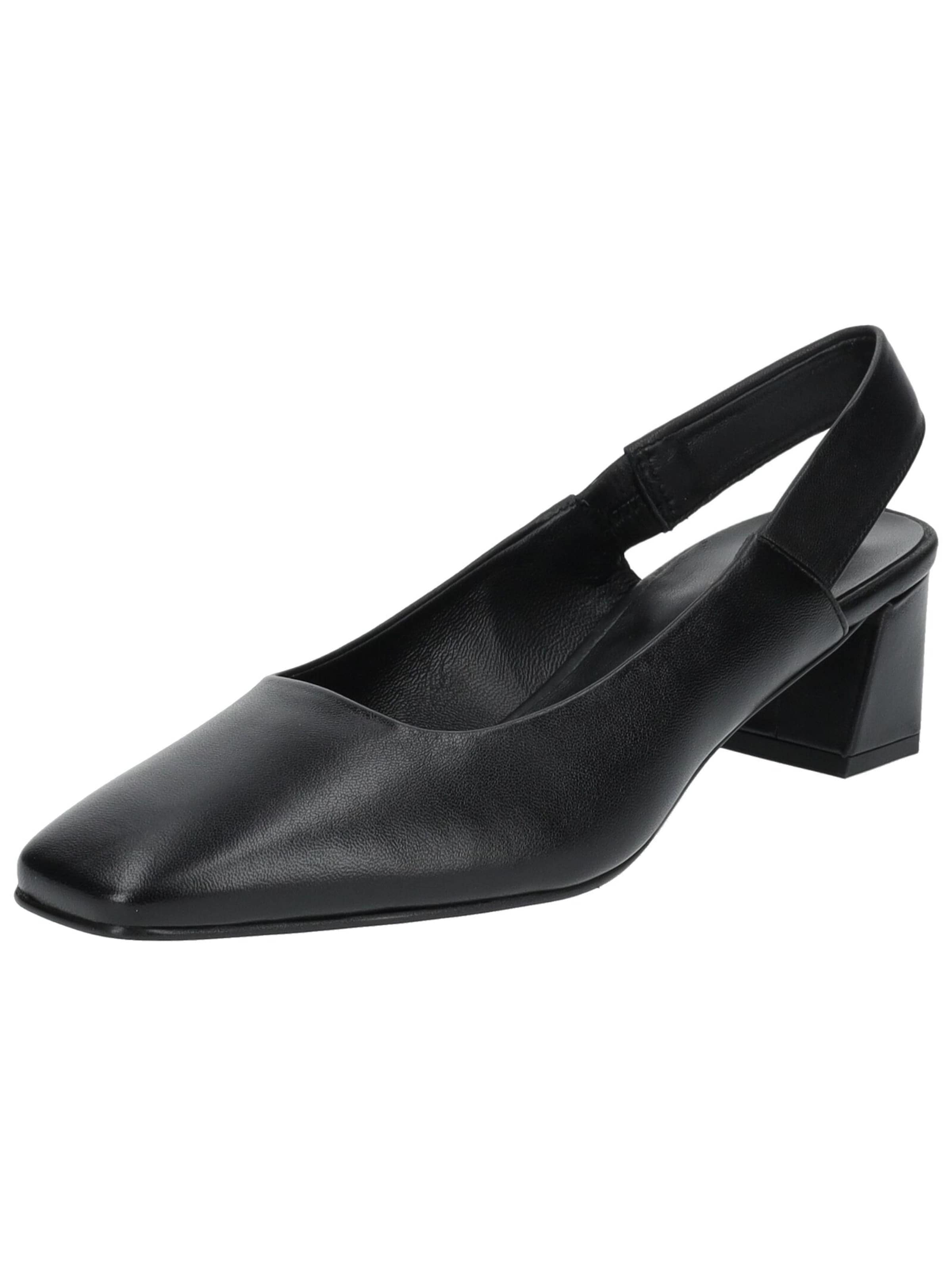 Högl Slingpumps in Schwarz: Vorderseite
