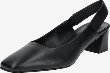 Högl Slingpumps in Schwarz: predná strana