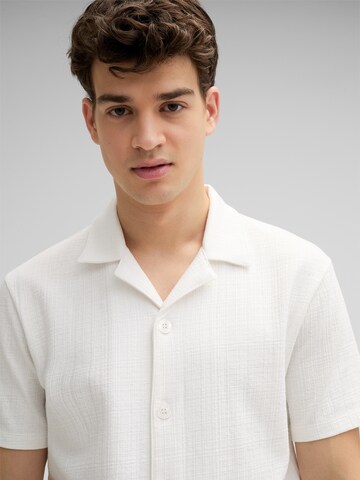 STRELLSON Regular fit Button Up Shirt 'Filip' in White
