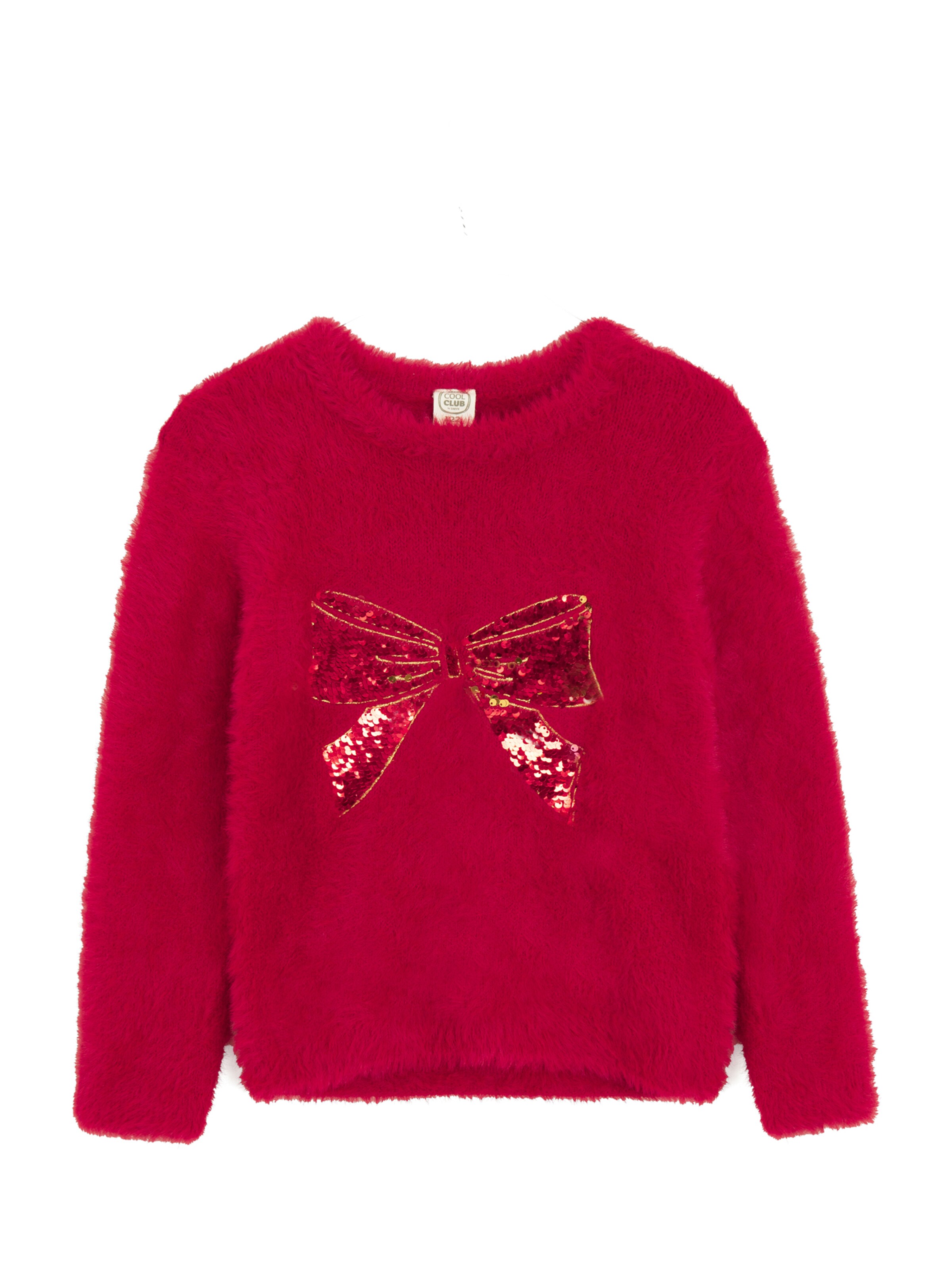 Pull-over Cool Club en rouge : devant