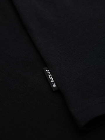 Ombre Shirt in Zwart